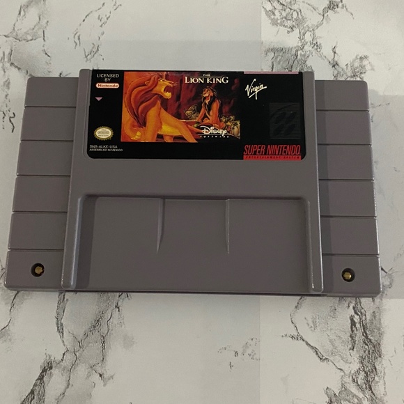 Super Nintendo Lion King - Picture 1 of 1